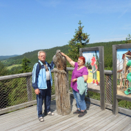 Z krás Šumavy a Lipna. Turistický výlet LKŽ Strakonice 2018-5